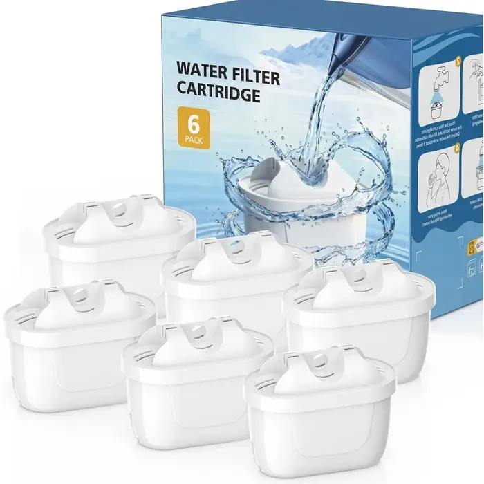 Cartouche de filtre à eau compatible avec Brita Jug Maxtra+