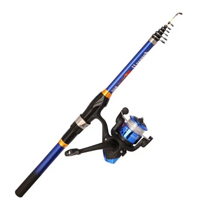 Canne à pêche télescopique carbone léger 1.5M-3M accessoire pêche nocturne outil extérieur pour chasseurs pêcheurs