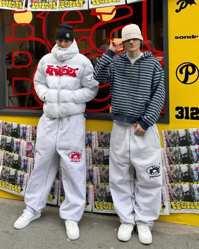 Pantalon cargo streetwear homme joggers Y2K décontracté police travail harajuku coréen style américain