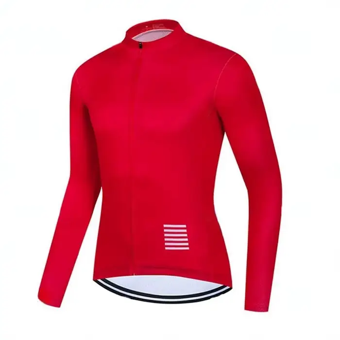 Vêtements de cyclisme en plein air pour hommes, chemises de cyclisme blanches à manches longues, vêt