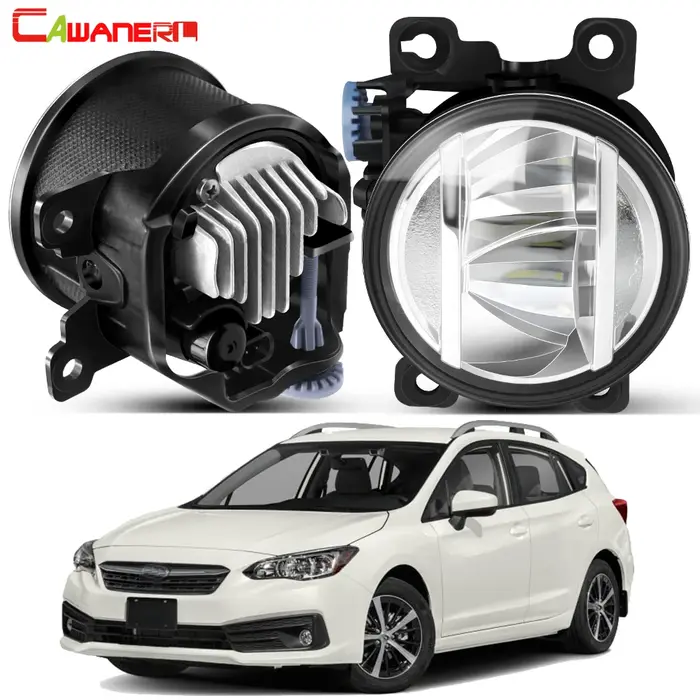 Ensemble de phares antibrouillard pour Subaru Impreza, 2 pièces, 30W, 4000lm, phare avant pour voitu