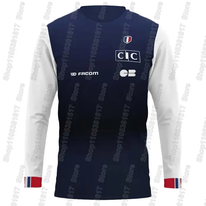 Maillot de cyclisme à manches longues de l'équipe nationale de France 2026 – Vêtements BMX