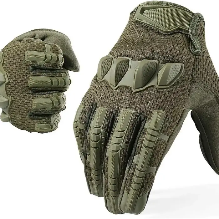 Gants tactiques Outdoor Full Finger - Chasse, équitation, anti-dérapant, résistant, protection optimale