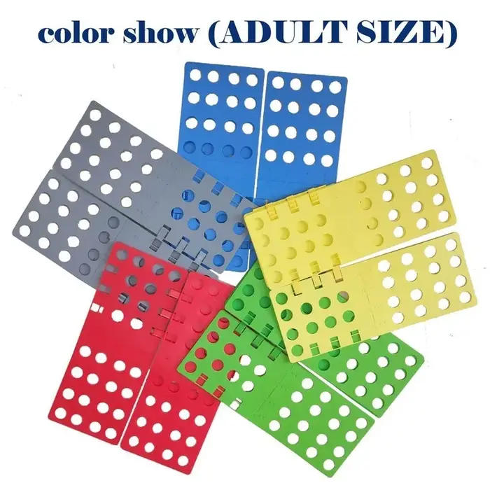 Planche Pliante pour Vêtements Plastique Composite PP Adulte Enfant Organiser Rangement Garde-Robe Occasions Spéciales