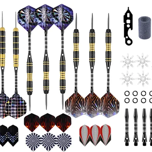 Jeu de fléchettes professionnel 12 pièces