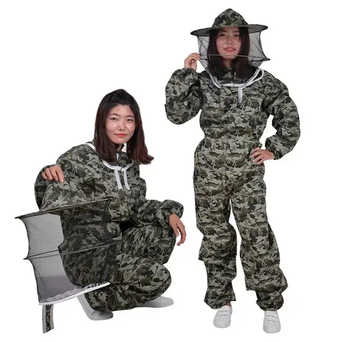 Vêtements de protection anti-abeille pour apiculteur, CamSolomon, équipement professionnel pour l'ap