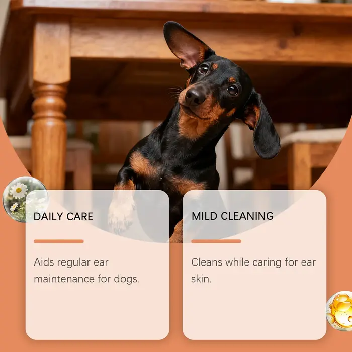 Gouttes auriculaires pour chien : Solution longue durée pour réduire le cérumen