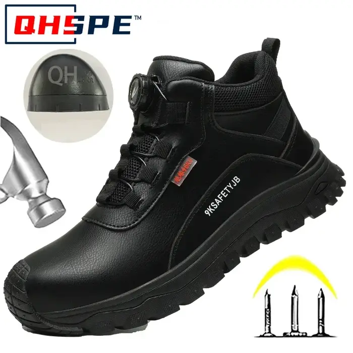 Chaussures de sécurité à la mode pour hommes, 6KV, isolées, respirantes, résistantes à l'eau, antidé