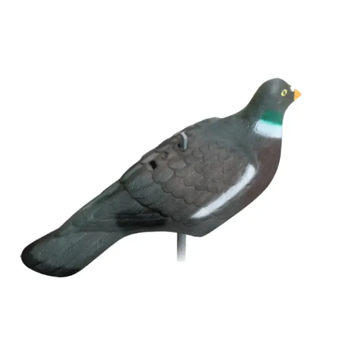 GUGULUZA 1/3/6 pièces 16 pouces Pigeon leurre coquille 3D réaliste faux oiseau avec piquets chasse l