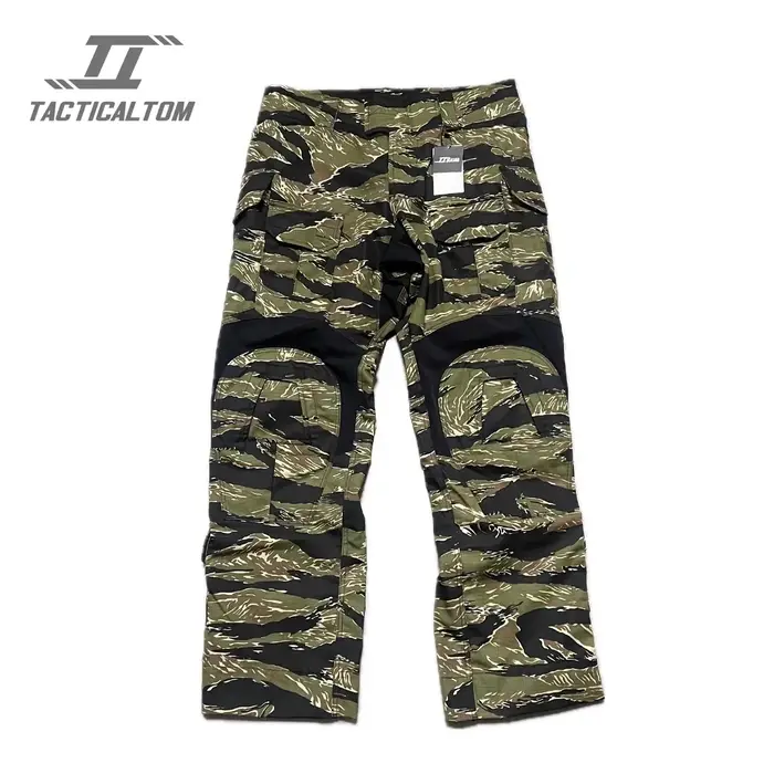 Combinaison tactique camouflage tigre jungle Tactical Tom GEN3 pantalon militaire passionnés