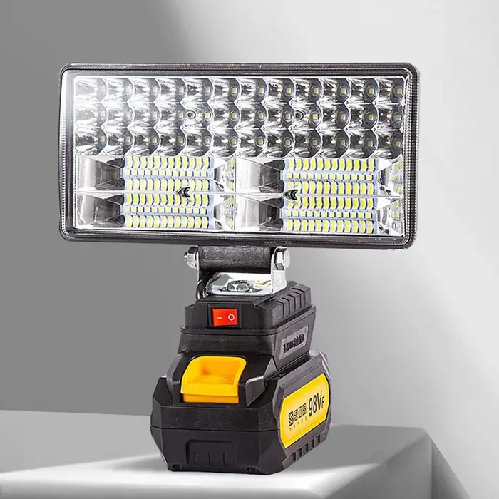 Pour Makita 18V Li-ion batterie LED lampe de travail 3/4 pouces lampe de poche Portable lampe d'inon