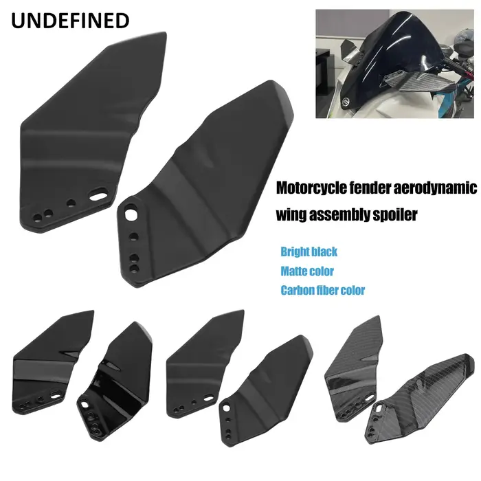 Spomicrophone de carénage d'aile latérale de moto pour Suzuki GSPoly GSX-R600/750/1000/1300R Hayabus