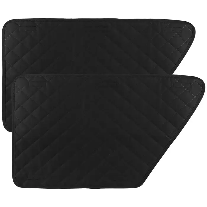 Lot de 2 protections de portière de voiture pour chien, imperméables, anti-rayures, pour l'intérieur