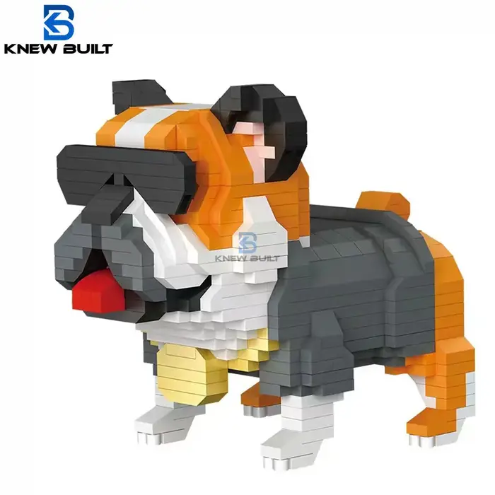 KNEW BUILT-Mini blocs de construction pour enfants