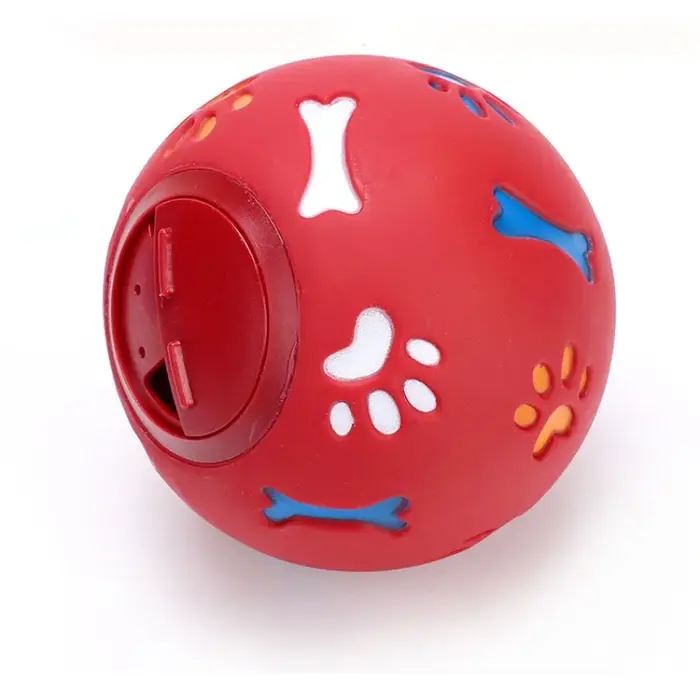 Balle distributrice de friandises interactive pour chien, jouet distributeur lent pour chats, lapins