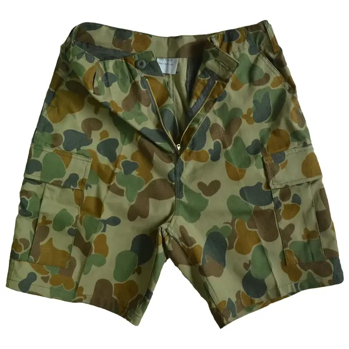 Shorts tactiques d'été pour hommes, camouflage Flecktarn jungle désert, pour la chasse en plein air