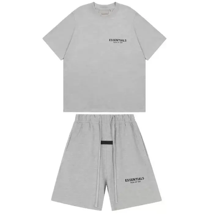 Shorts de sport décontractés à manches courtes en silicone floqué avec lettres, style streetwear, po