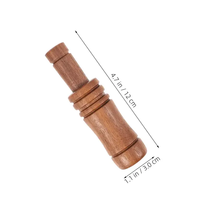 2 appeaux bois canard oie naturels - Sifflets simulation faune pour chasse, survie et signaux d'urgence