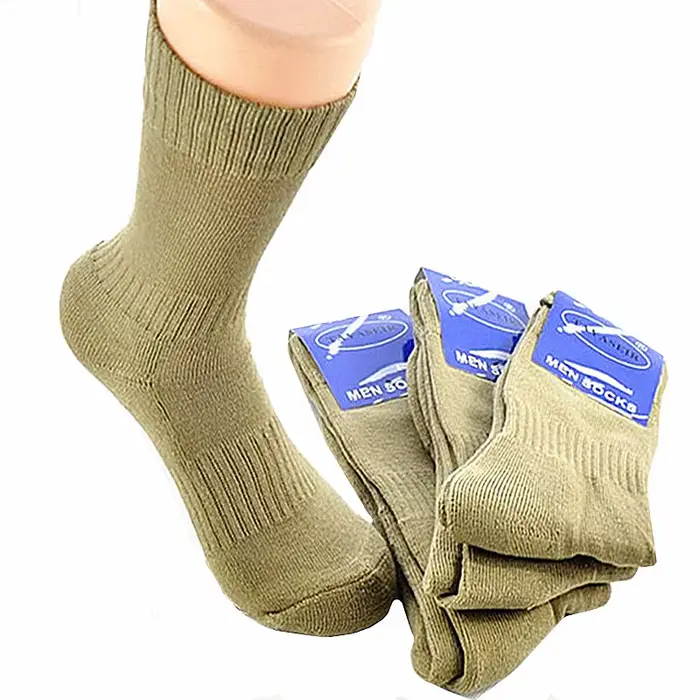 Chaussettes compression militaire chasse - 5 paires soutien cheville randonnée longue durée confort