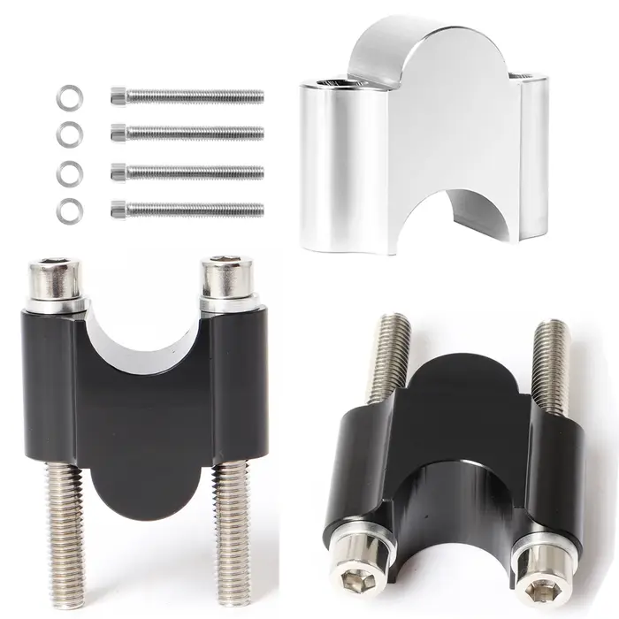 Pince de poignée universelle pour guidon de moto, 28mm 1 1/8 "22mm 7/8", pour Honda, BMW R1200gs, YA