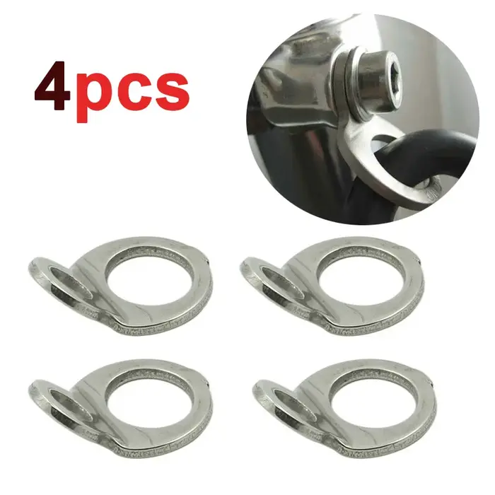 4 anneaux d'arrimage solides pour moto, en acier inoxydable, pour motocross/Dirt Bike/ATV/UTV, Etc. 