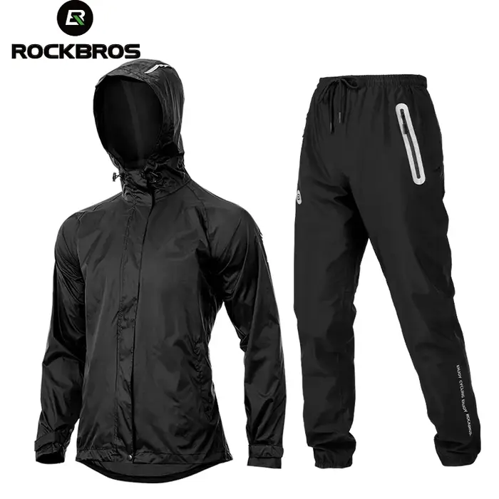 ROCKBROS – veste de vélo vtt, imperméable, légère, respirante, réfléchissante, combinaisons de vélo,