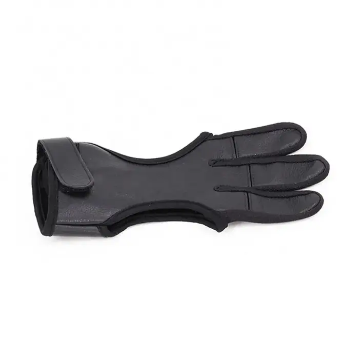 Gant de protection archerie 1 doigt - Élastique haute performance pour tir à l'arc et protection des mains