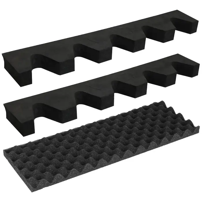 Support mural pour 5 fusils avec base en mousse, support pour fusils de chasse, accessoires de chass