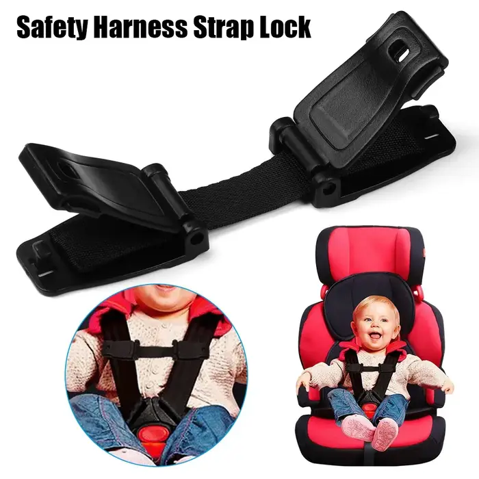 Ceinture de sécurité de voiture, sangle réglable, harnais de sécurité pour chaise haute, verrouillag