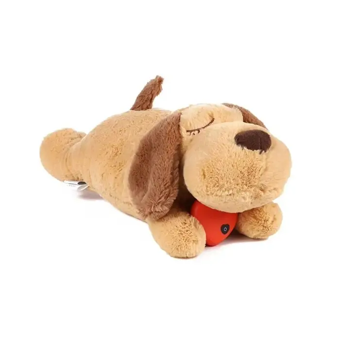 Aide au sommeil pour chien, battement de cœur, entraînement comportement, soulagement de l'anxiété, 