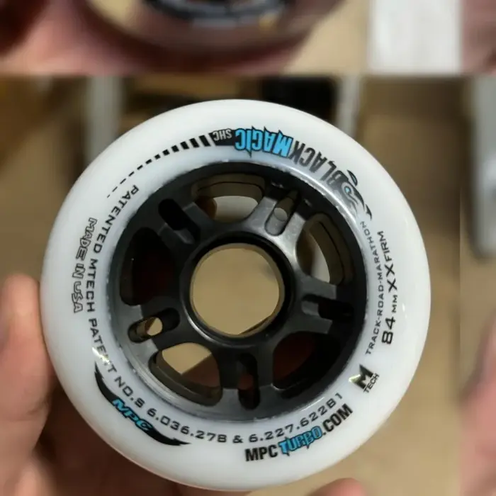 MPC 84mm Black Magic XXFirm roue de vitesse en ligne pour 84mm 84 course vitesse Rodas Road Ruedas X