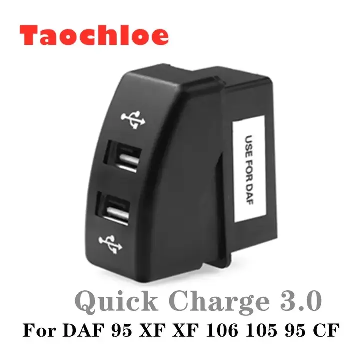 Chargeur de voiture double USB, 5V, 4,2a, Total, double prise d'alimentation, Audio, pour iPhone, té