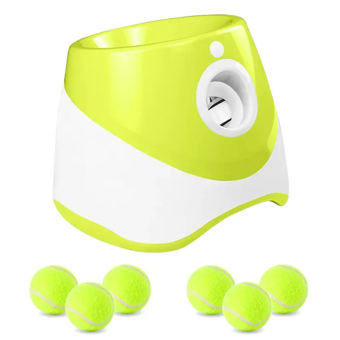 Lanceur de balle de Tennis pour chien, jouets automatiques, Machine interactive amusante, catapulte 
