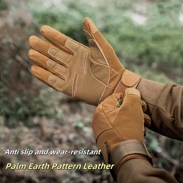 Gants tactiques unisexes outdoor pour cyclisme, escalade et randonnée - Antidérapants avec protection poignet