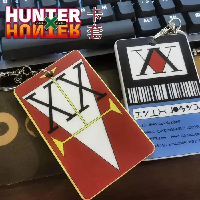 Anime HUNTER × HUNTER carte de licence porte-clés Killua Zoldyck HUNTER ensemble de cartes de licence ensemble de