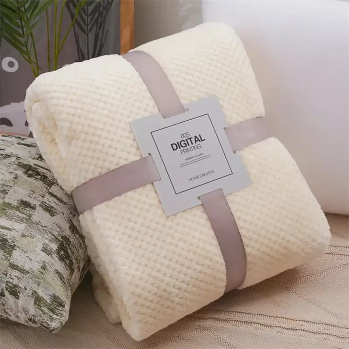 Couverture épaisse en molleton doux pour bébé, couette pour nouveau-né, lange d'emmaillotage, access
