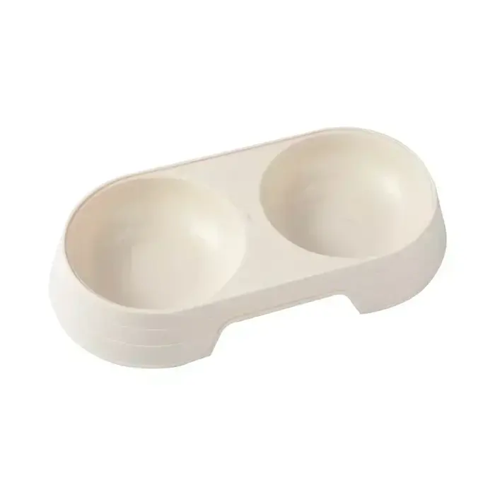Double gamelle pour animaux de compagnie, gamelles doubles pour chiens et chats, gamelle d'alimentat