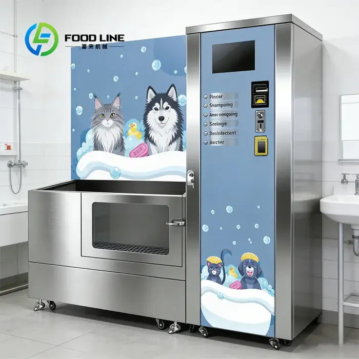 Bac de lavage pour chiens en libre-service personnalisable, résistant aux intempéries, pour les prop