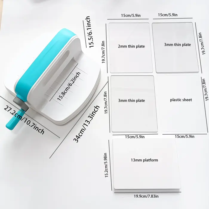 Machine de découpe et de gaufrage de 6 pouces pour scrapbooking artisanal, idéale pour les artisans 