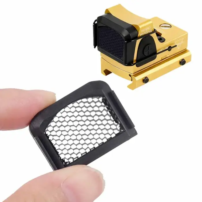 Cache Killflash pour viseur point rouge Airsoft RM - Protection anti-reflet pour rail Mos Glock 1913