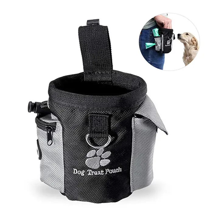 Sac d'entraînement en plein air pour chien, sac banane pour chien, sac de thérapie, sac multifonctio