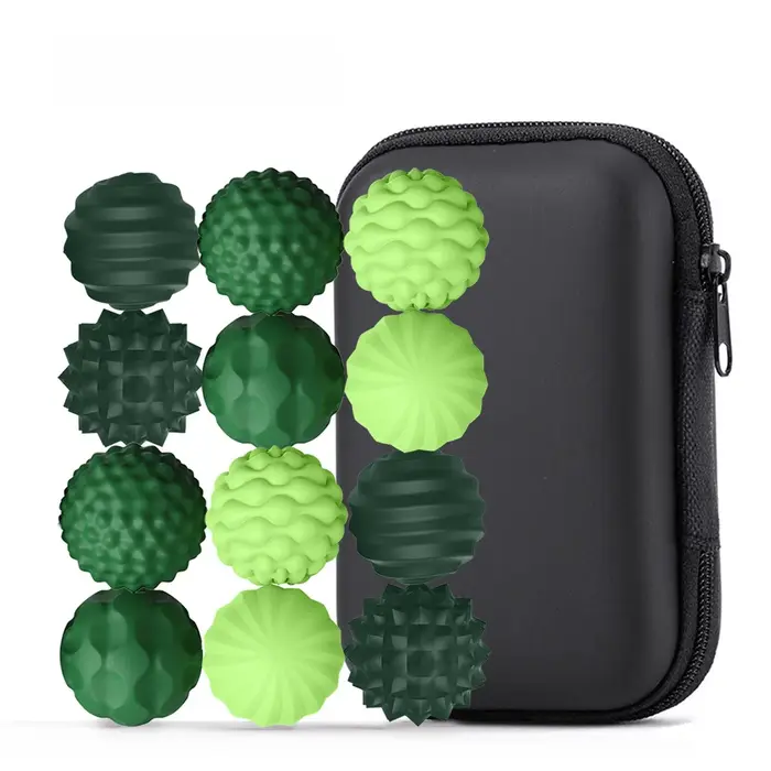 Boules magnétiques EDC, 6/12 pièces, jouets anti-Stress, anxiété, jouet sensoriel, balles magnétique