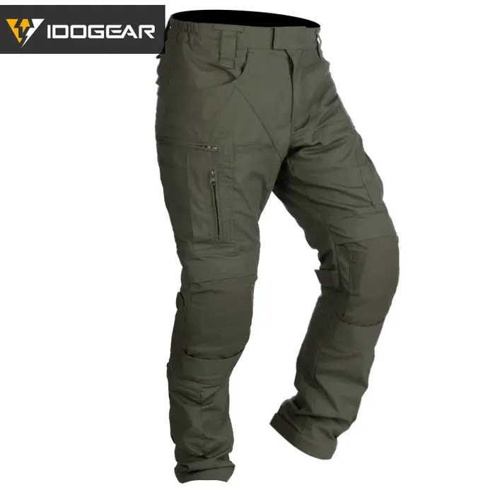 Pantalon tactique IDOGEAR Combat UFS avec genouillères intégrées pour chasse et paintball