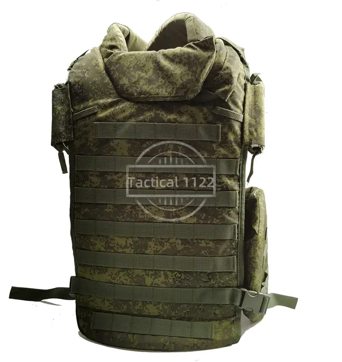 Gilet tactique russe lourd 6B45, Camouflage EMR, gilet d'entraînement au Combat, épaulettes et jocks