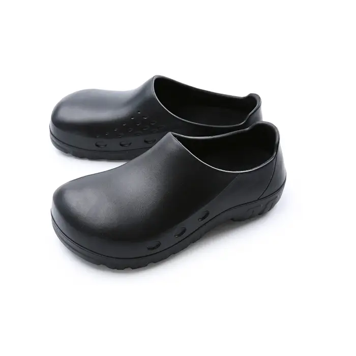 Chaussures de sécurité pour hommes avec embout en acier, chaussures de chef, antidérapantes, protect