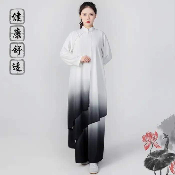 Vêtements traditionnels chinois TaiChi KungFu, uniforme Wushu, chemisier d'arts martiaux, hauts Wing