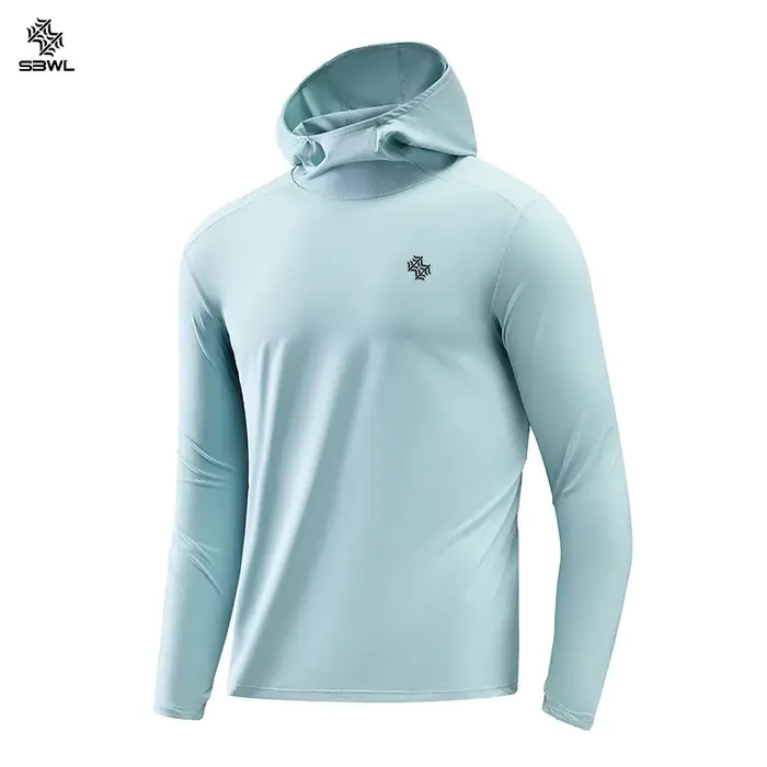 SBWL sweat à capuche respirant à manches longues pour hommes/femmes de haute qualité pour sports et 