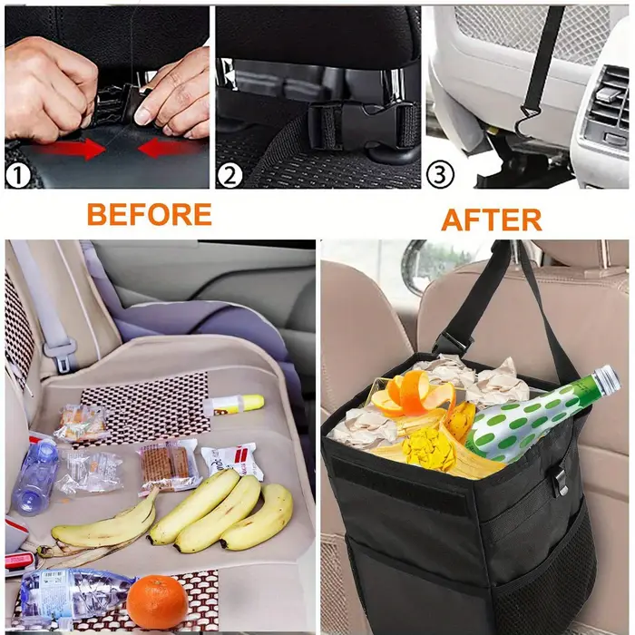 [Corbeille à déchets pour voiture]