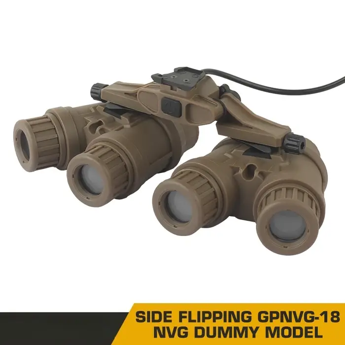 Réplique GPNVG-18 à tubes latéraux pivotants pour casque FAST - simulation vision nocturne cosplay chasse