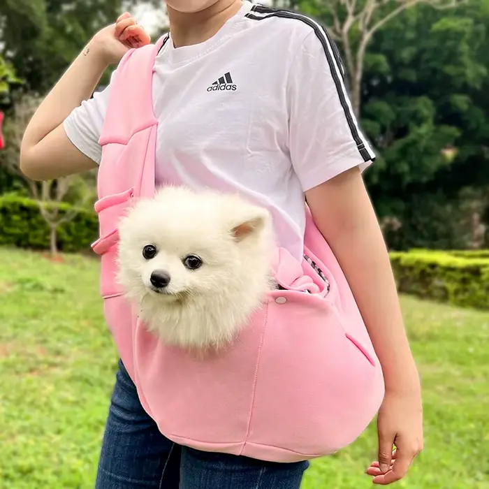 Sac de Transport pour animaux de compagnie en plein air, sac à bandoulière Portable, sac de marche p